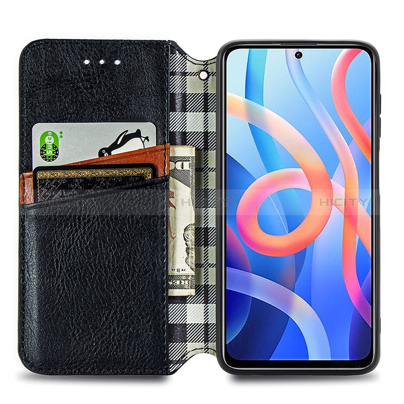 Funda de Cuero Cartera con Soporte Carcasa S01D para Xiaomi Redmi Note 11T 5G