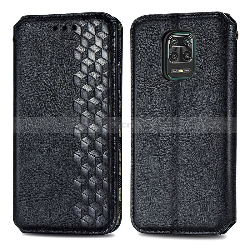 Funda de Cuero Cartera con Soporte Carcasa S01D para Xiaomi Redmi Note 9S