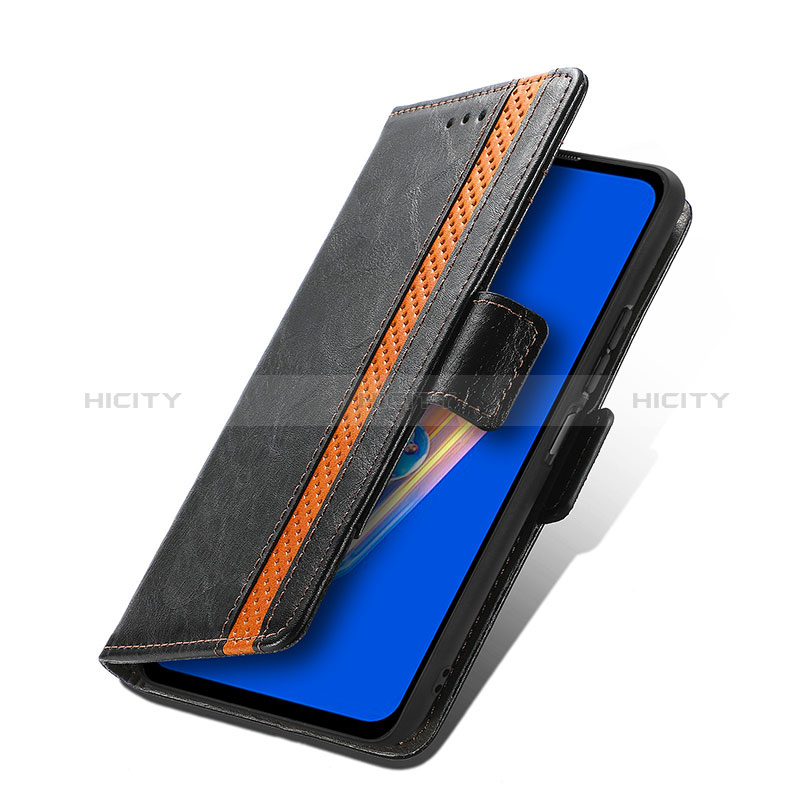 Funda de Cuero Cartera con Soporte Carcasa S02D para Asus Zenfone 9