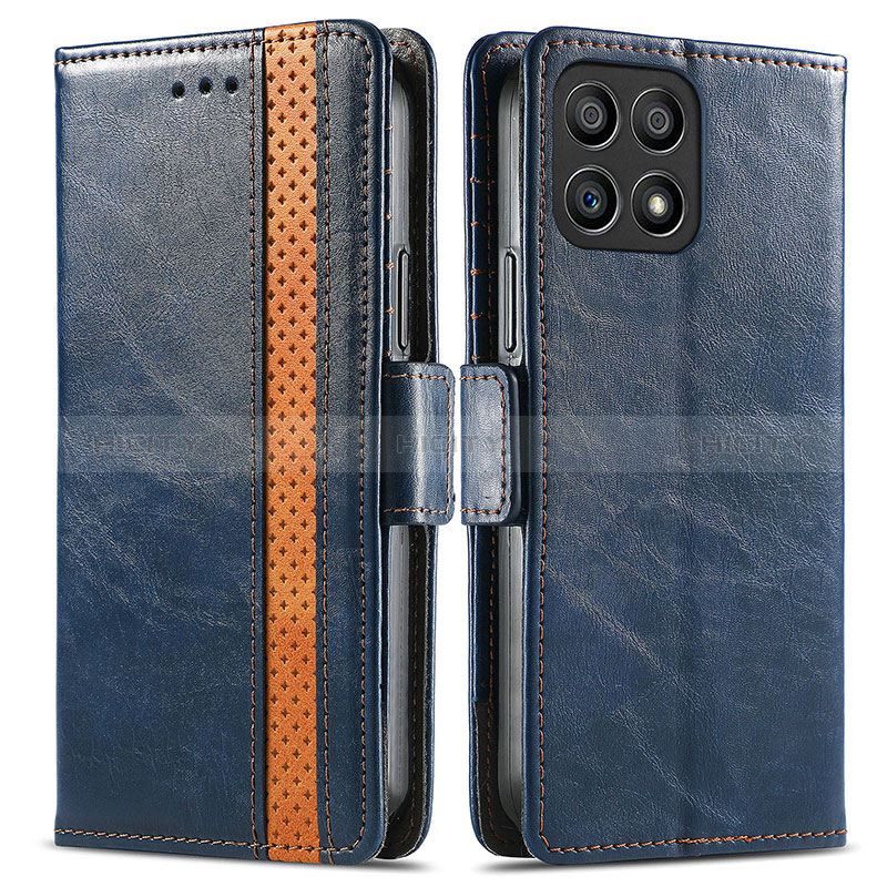 Funda de Cuero Cartera con Soporte Carcasa S02D para Huawei Honor X30i