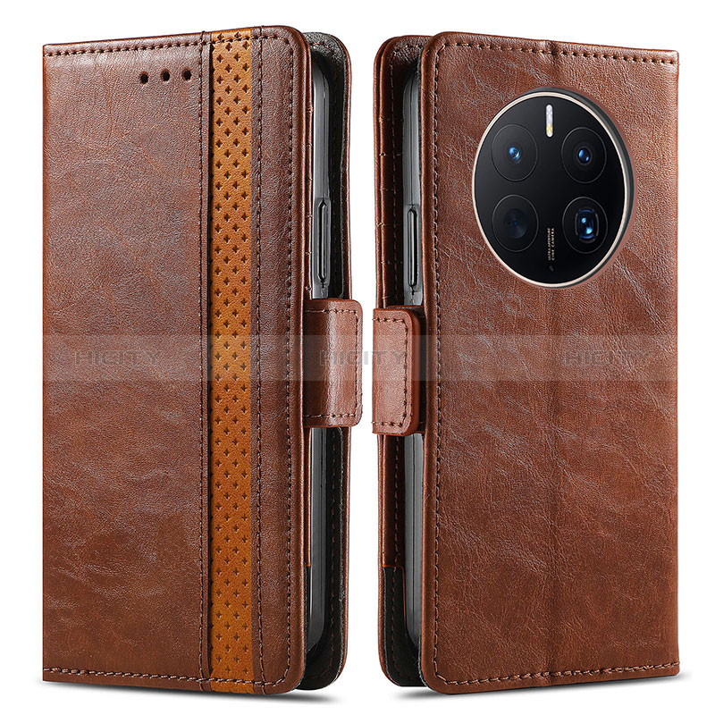 Funda de Cuero Cartera con Soporte Carcasa S02D para Huawei Mate 50 Pro