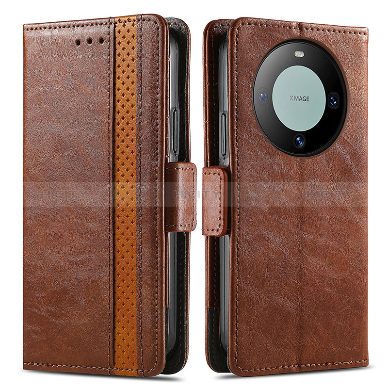 Funda de Cuero Cartera con Soporte Carcasa S02D para Huawei Mate 60