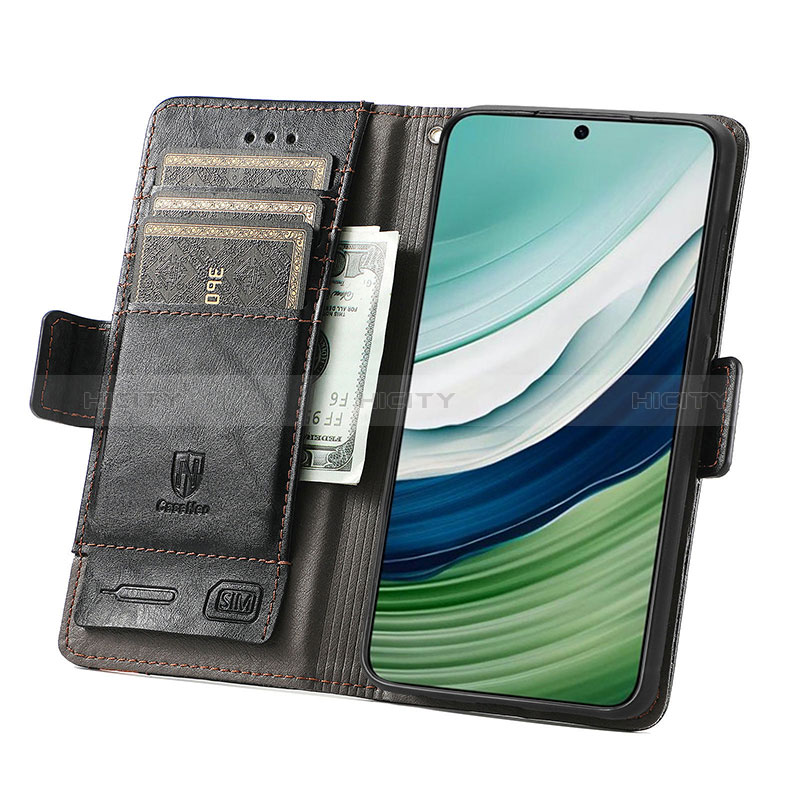 Funda de Cuero Cartera con Soporte Carcasa S02D para Huawei Mate 60