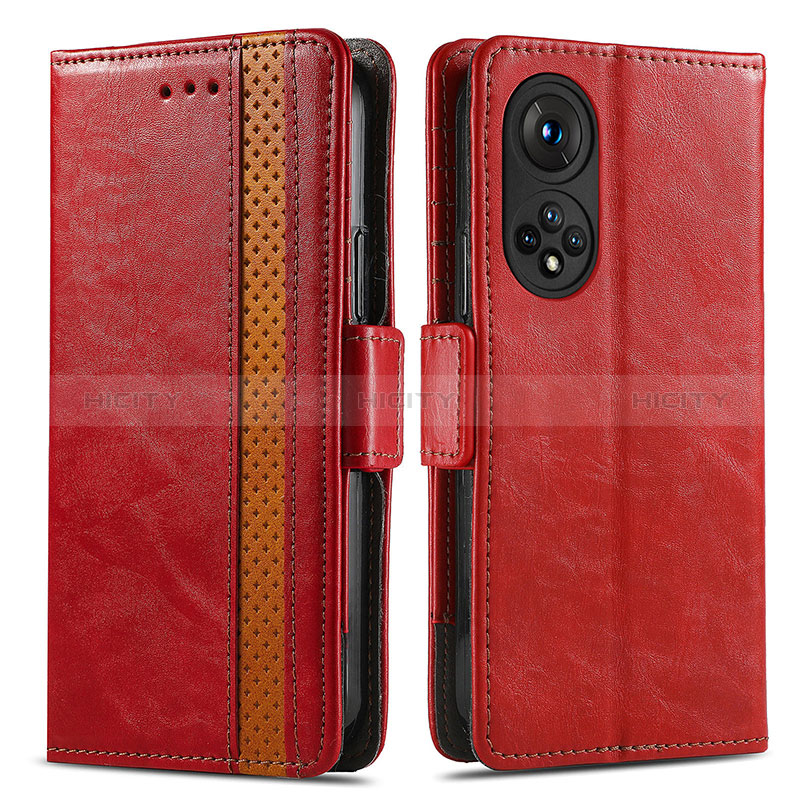 Funda de Cuero Cartera con Soporte Carcasa S02D para Huawei Nova 9