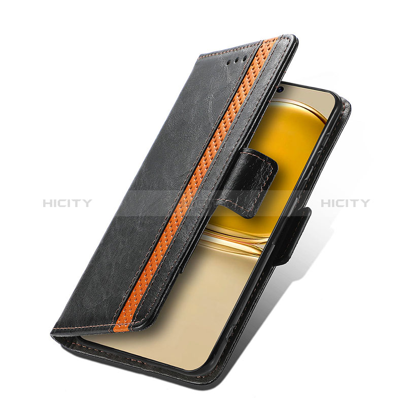 Funda de Cuero Cartera con Soporte Carcasa S02D para Huawei P50 Pro