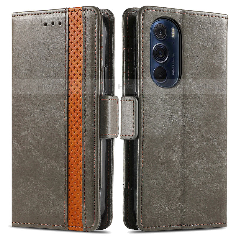 Funda de Cuero Cartera con Soporte Carcasa S02D para Motorola Moto Edge X30 5G