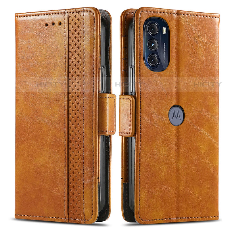 Funda de Cuero Cartera con Soporte Carcasa S02D para Motorola Moto G 5G (2022)