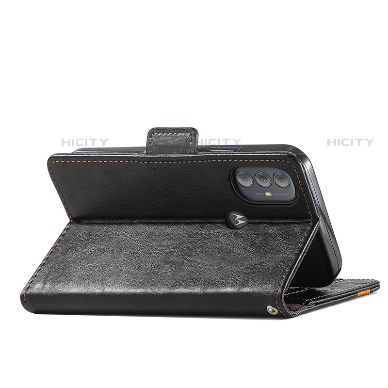 Funda de Cuero Cartera con Soporte Carcasa S02D para Motorola Moto G Play (2023)