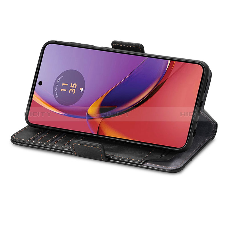 Funda de Cuero Cartera con Soporte Carcasa S02D para Motorola Moto G84 5G