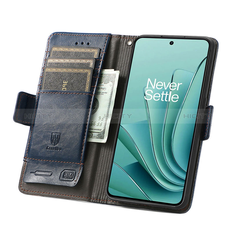 Funda de Cuero Cartera con Soporte Carcasa S02D para OnePlus Ace 2V 5G