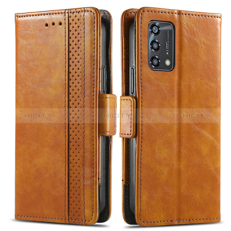 Funda de Cuero Cartera con Soporte Carcasa S02D para Oppo A95 4G