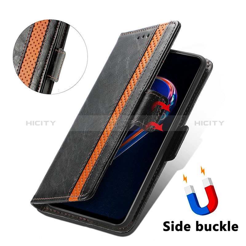 Funda de Cuero Cartera con Soporte Carcasa S02D para Realme 9 5G