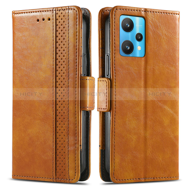 Funda de Cuero Cartera con Soporte Carcasa S02D para Realme 9 Pro+ Plus 5G