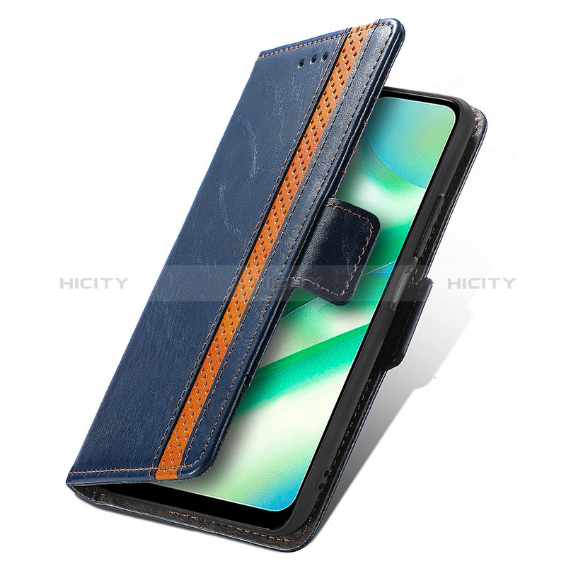 Funda de Cuero Cartera con Soporte Carcasa S02D para Realme C33 (2023)