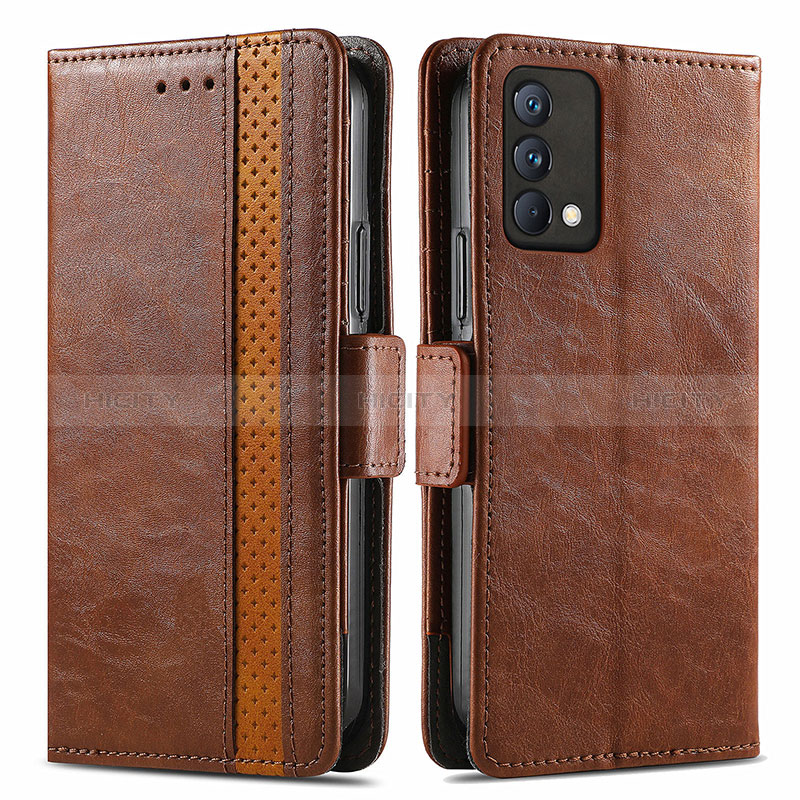 Funda de Cuero Cartera con Soporte Carcasa S02D para Realme GT Master 5G