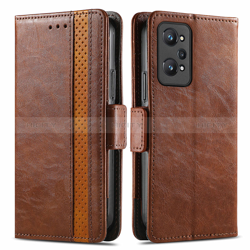 Funda de Cuero Cartera con Soporte Carcasa S02D para Realme GT Neo2 5G