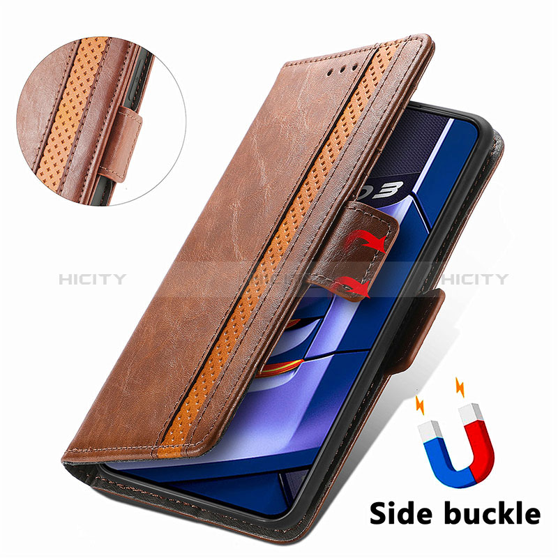 Funda de Cuero Cartera con Soporte Carcasa S02D para Realme GT Neo3 5G