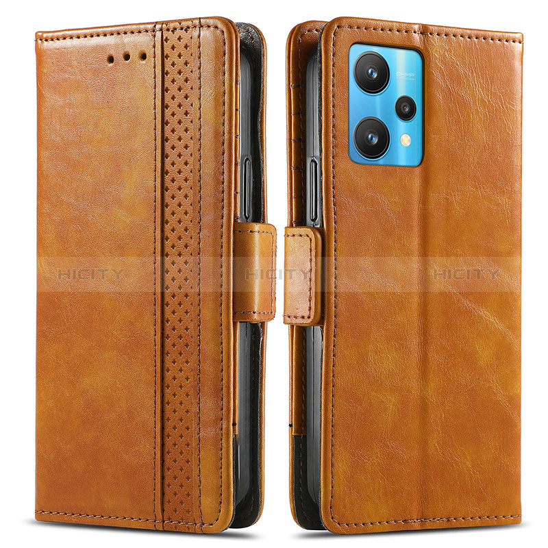 Funda de Cuero Cartera con Soporte Carcasa S02D para Realme Q5 5G