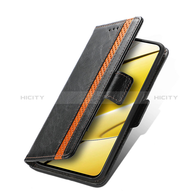 Funda de Cuero Cartera con Soporte Carcasa S02D para Realme V50s 5G