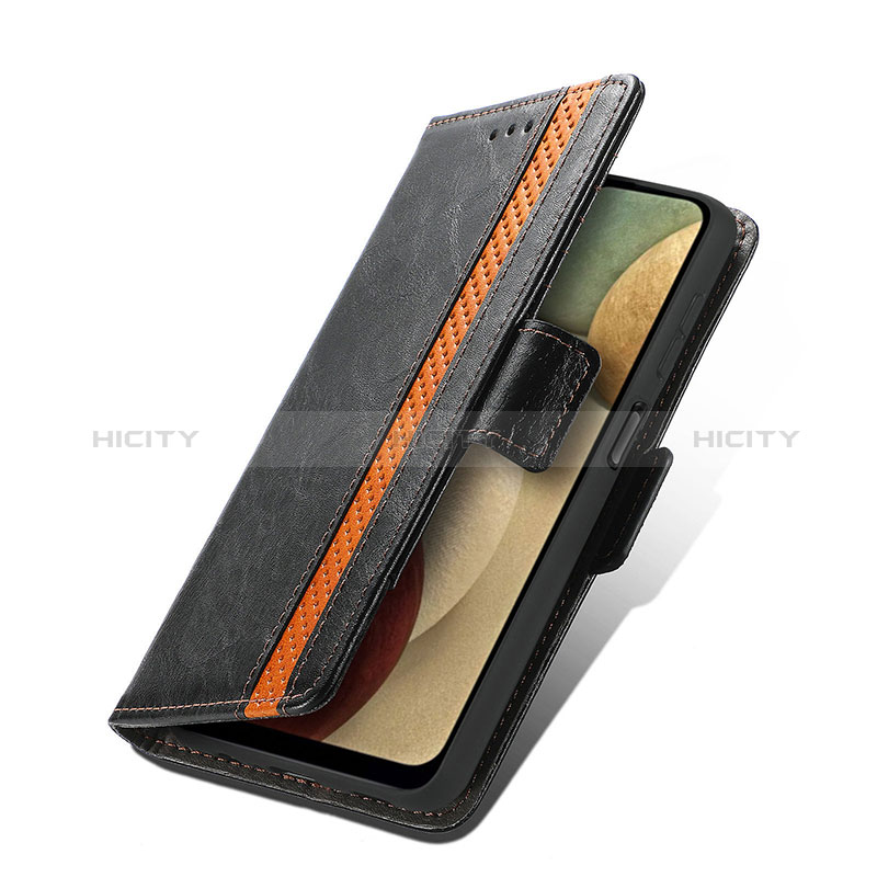 Funda de Cuero Cartera con Soporte Carcasa S02D para Samsung Galaxy A12 Nacho