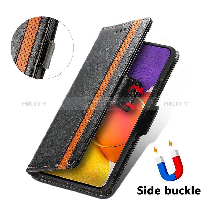 Funda de Cuero Cartera con Soporte Carcasa S02D para Samsung Galaxy A15 5G