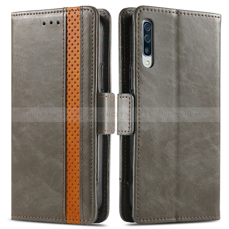 Funda de Cuero Cartera con Soporte Carcasa S02D para Samsung Galaxy A30S