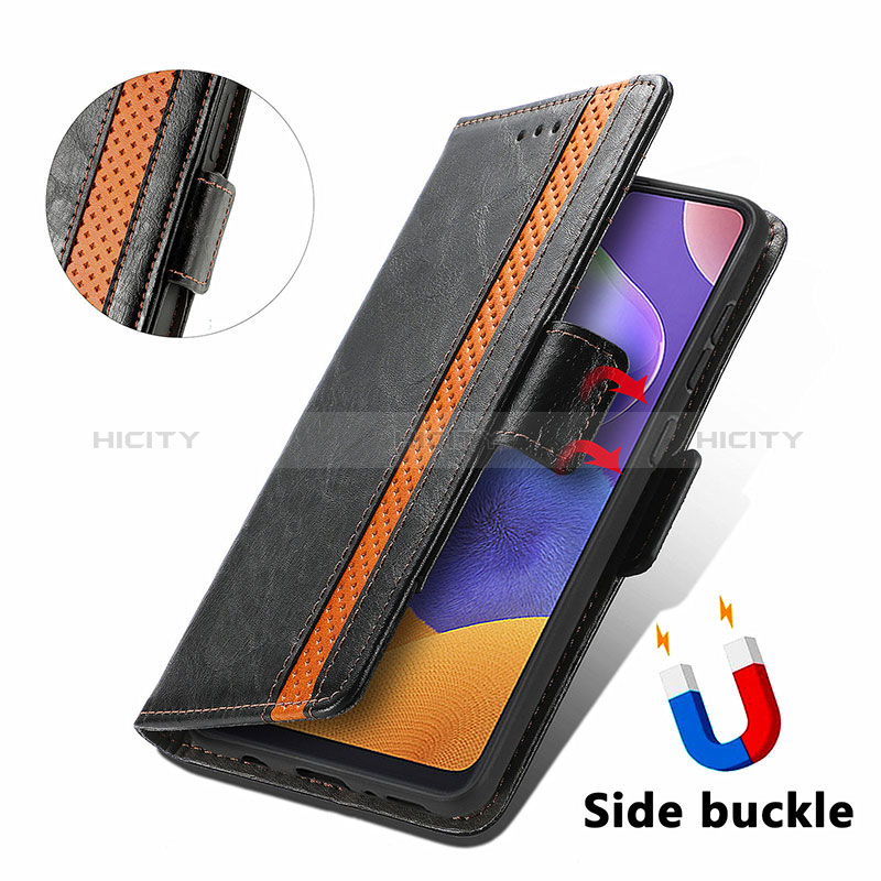 Funda de Cuero Cartera con Soporte Carcasa S02D para Samsung Galaxy A31