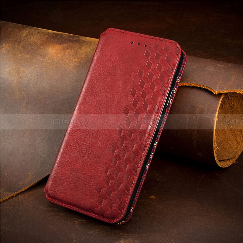 Funda de Cuero Cartera con Soporte Carcasa S02D para Samsung Galaxy A41 SC-41A