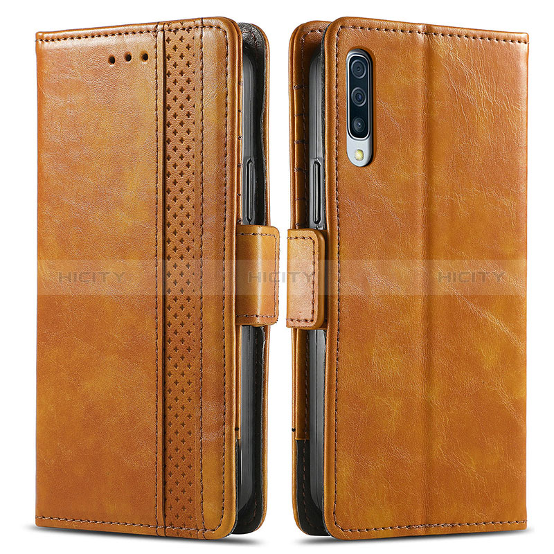 Funda de Cuero Cartera con Soporte Carcasa S02D para Samsung Galaxy A70S