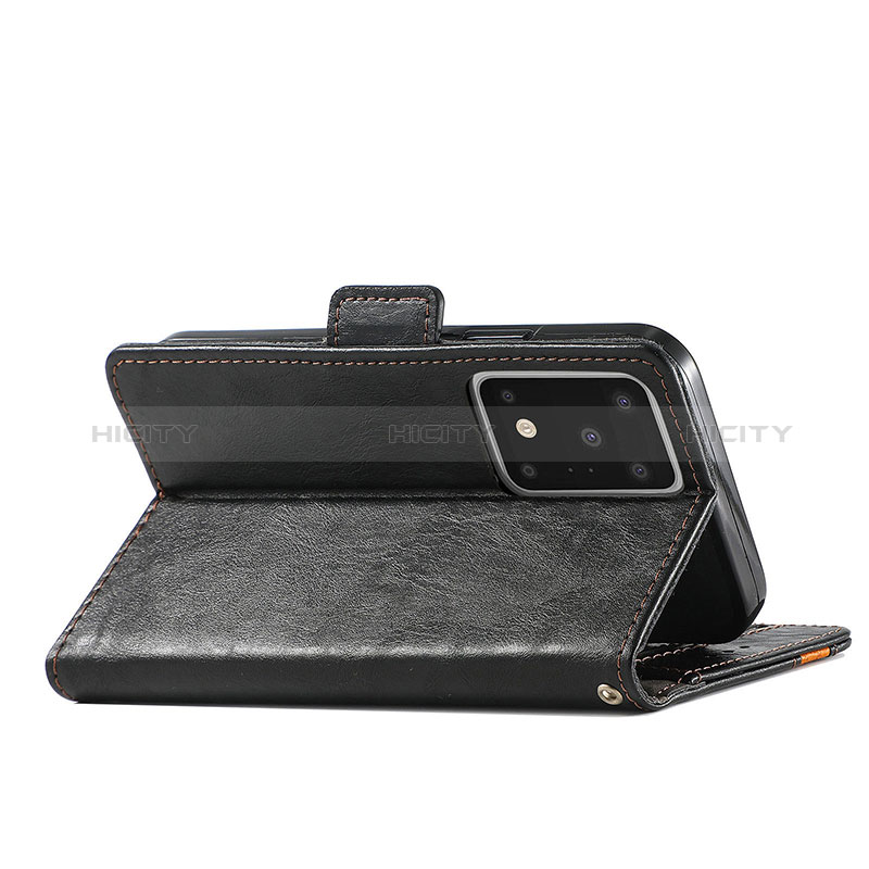 Funda de Cuero Cartera con Soporte Carcasa S02D para Samsung Galaxy S20 Ultra 5G