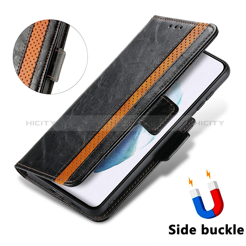 Funda de Cuero Cartera con Soporte Carcasa S02D para Samsung Galaxy S24 5G