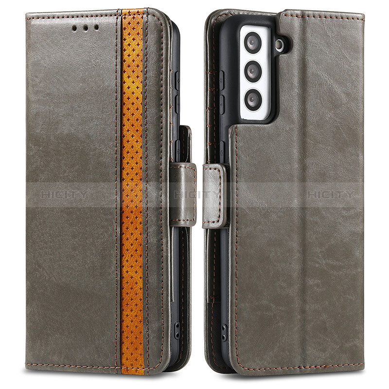 Funda de Cuero Cartera con Soporte Carcasa S02D para Samsung Galaxy S24 5G