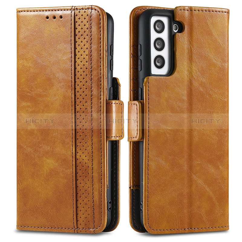 Funda de Cuero Cartera con Soporte Carcasa S02D para Samsung Galaxy S24 5G