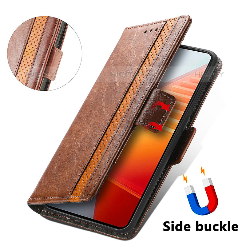 Funda de Cuero Cartera con Soporte Carcasa S02D para Vivo iQOO 9T 5G