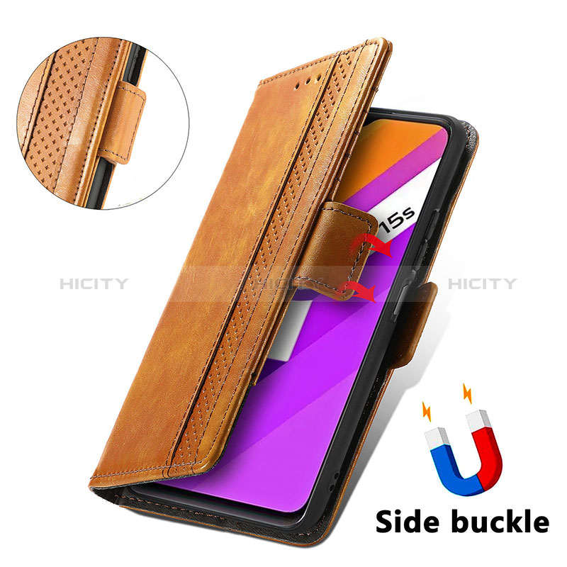 Funda de Cuero Cartera con Soporte Carcasa S02D para Vivo Y10