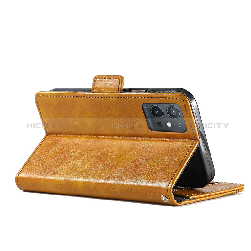 Funda de Cuero Cartera con Soporte Carcasa S02D para Vivo Y33e 5G