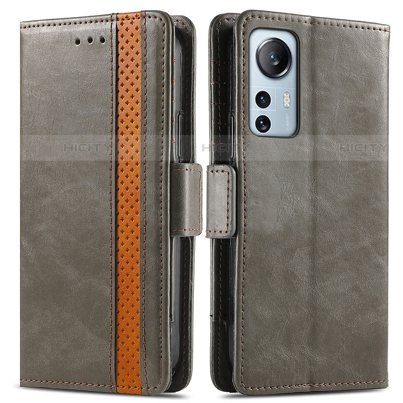 Funda de Cuero Cartera con Soporte Carcasa S02D para Xiaomi Mi 12 Lite 5G