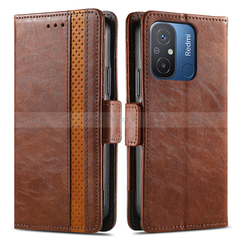 Funda de Cuero Cartera con Soporte Carcasa S02D para Xiaomi Redmi 11A 4G