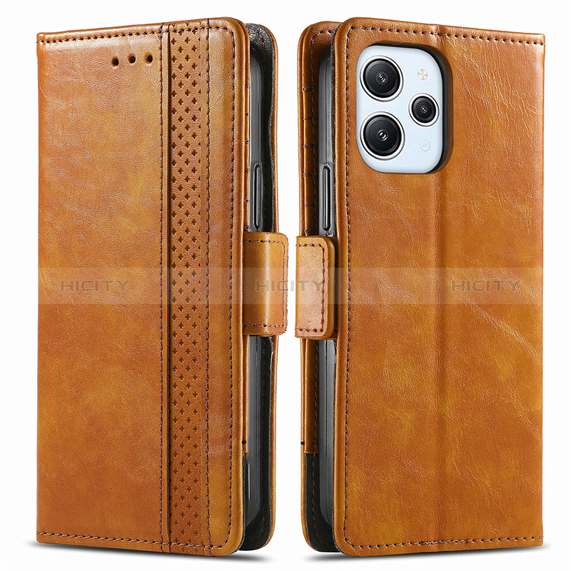 Funda de Cuero Cartera con Soporte Carcasa S02D para Xiaomi Redmi 12 4G