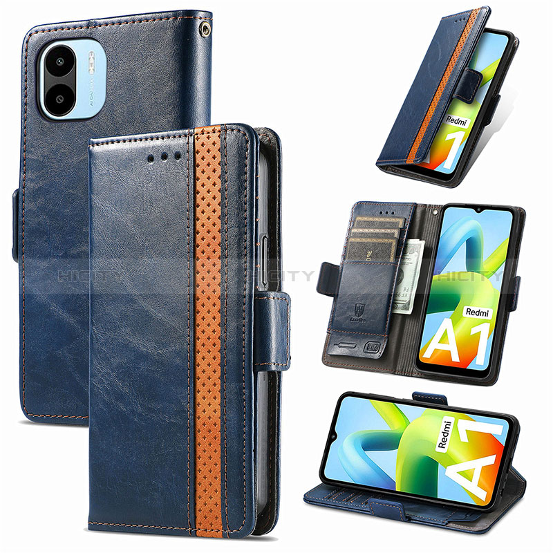 Funda de Cuero Cartera con Soporte Carcasa S02D para Xiaomi Redmi A2