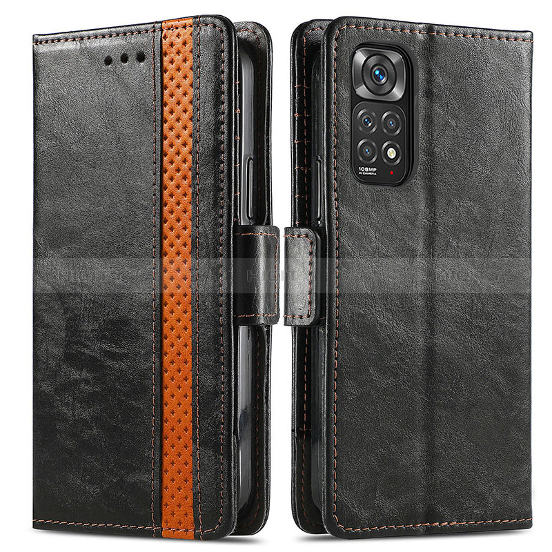 Funda de Cuero Cartera con Soporte Carcasa S02D para Xiaomi Redmi Note 11S 4G