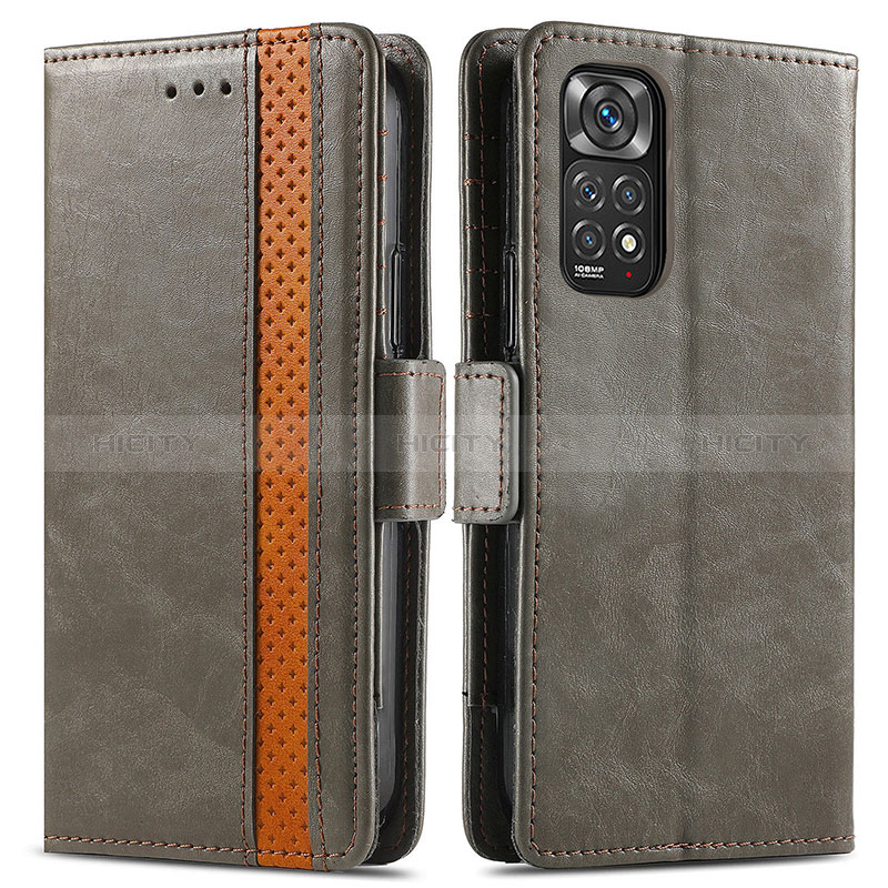 Funda de Cuero Cartera con Soporte Carcasa S02D para Xiaomi Redmi Note 11S 4G