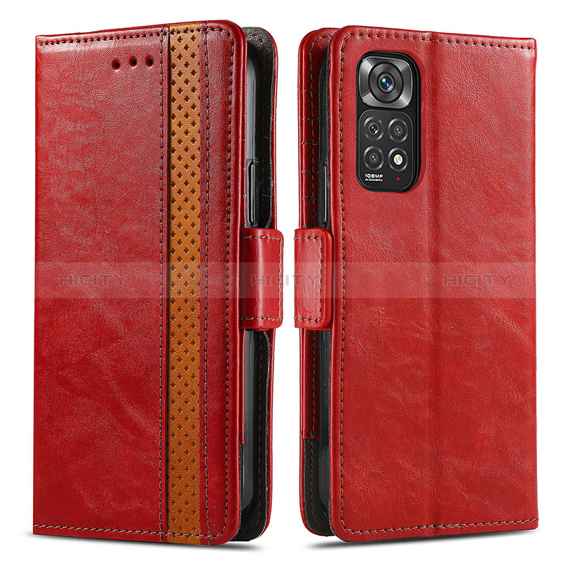 Funda de Cuero Cartera con Soporte Carcasa S02D para Xiaomi Redmi Note 11S 4G