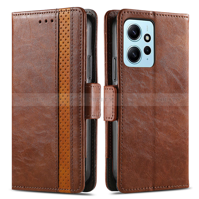 Funda de Cuero Cartera con Soporte Carcasa S02D para Xiaomi Redmi Note 12 4G