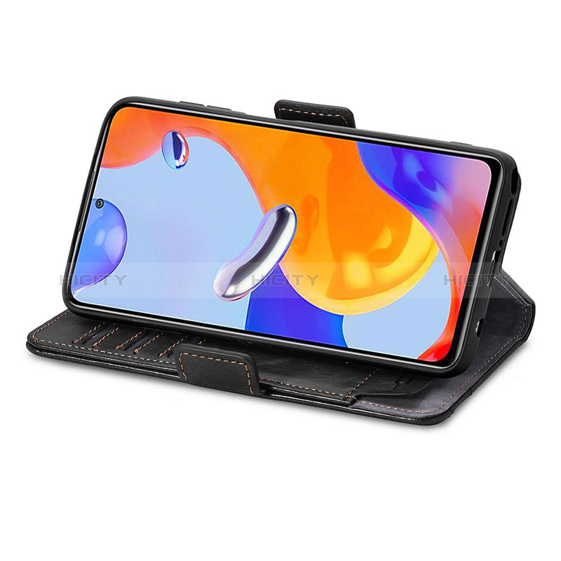 Funda de Cuero Cartera con Soporte Carcasa S02D para Xiaomi Redmi Note 12 Pro 4G