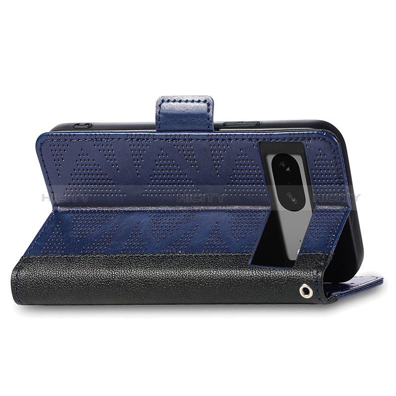 Funda de Cuero Cartera con Soporte Carcasa S03D para Google Pixel 7 5G