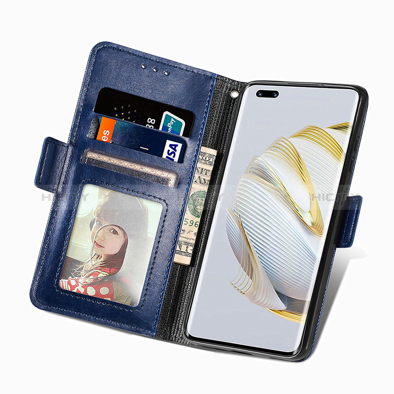 Funda de Cuero Cartera con Soporte Carcasa S03D para Huawei Nova 10 Pro