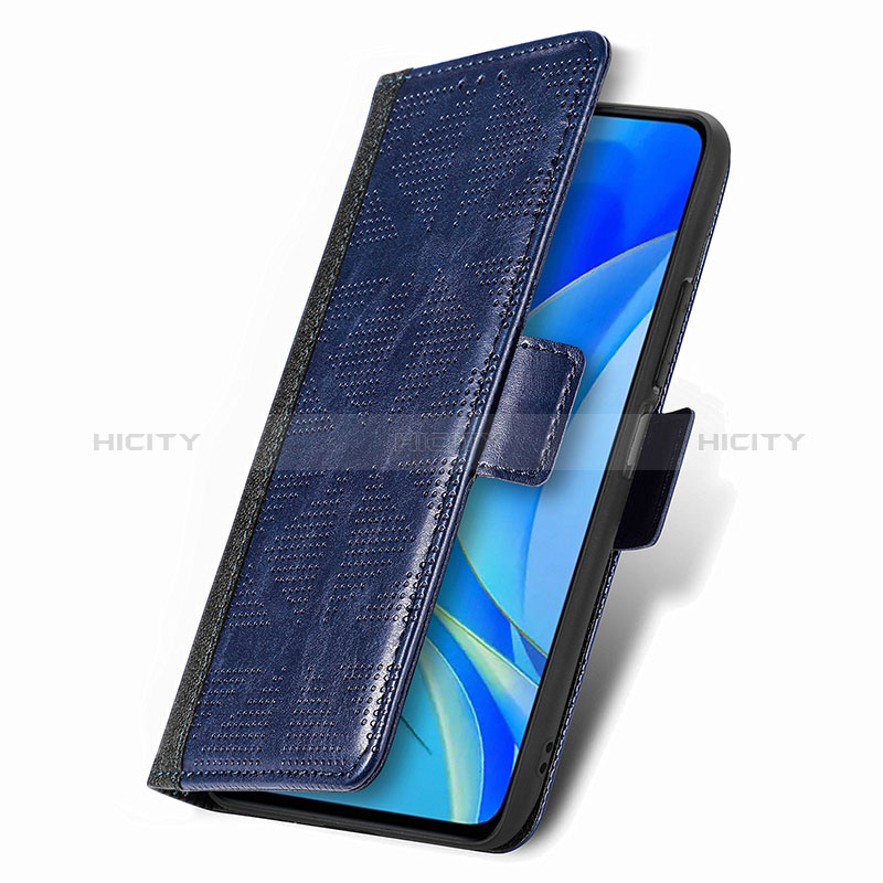 Funda de Cuero Cartera con Soporte Carcasa S03D para Huawei Nova Y70 Plus