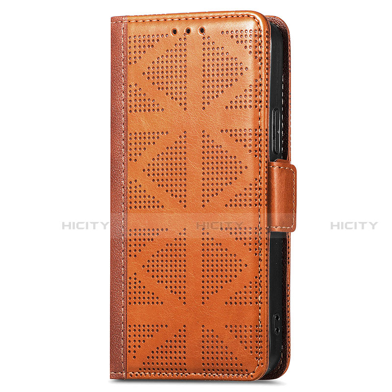 Funda de Cuero Cartera con Soporte Carcasa S03D para Motorola Moto Edge 30 Pro 5G