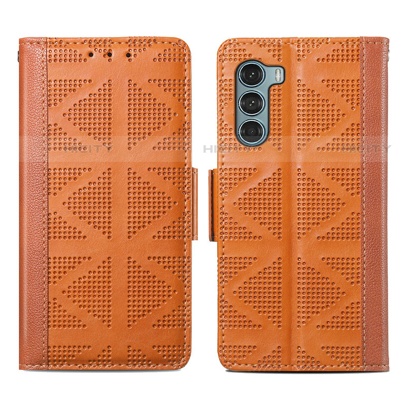 Funda de Cuero Cartera con Soporte Carcasa S03D para Motorola Moto Edge S30 5G